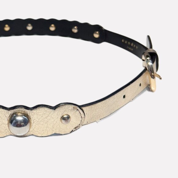 SANDRO Leather belt, size T1 - Picture 5 of 5
